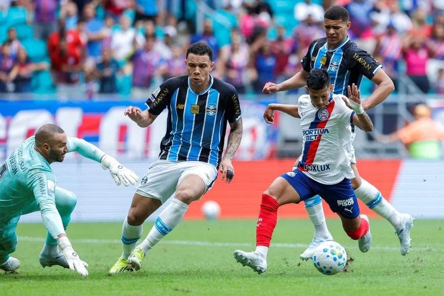 Viery Cabeceou e o Grêmio Roubou um Ponto Que os Dados Não Autorizam: Bahia Domina Tudo e Não Vence